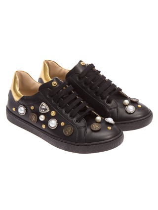 Чорні кеди FLORENS : фото 1 - Invogue